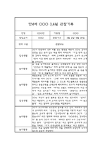 만4세 3월,4월 일상와 놀이활동 관찰일지-4