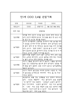 3월,4월 만1세반 놀이활동,일상생활 영역 관찰일지-5