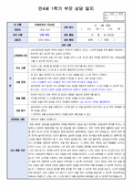 만4세 1학기 부모상담일지/부모면담일지 19명 분량-15