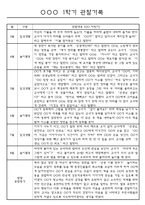 1년관찰일지만3세 1년 3월~다음해2월 평가제 관찰일지 / 발달평가 302페이지-10