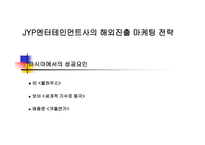 [국제마케팅] JYP엔터테인먼트 마케팅전략-8