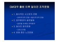 [조직행위관리] GM대우 출범 후 달라진 조직문화-8