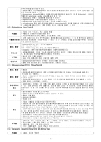 [성인간호학]중환자실-응급약물정리-4