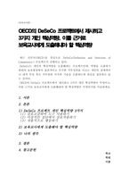 OECD의 DeSeCo 프로젝트에서 제시하고 3가지 개인 핵심역량이 무엇이고, 이를 근거로 보육교사에게 도출해내야 할 핵심역량은 무엇인지를 서술-1