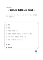 리더십의 종류에 대해 조사하고 본인과 부합되는 리더십에 대해 서술하시오-1
