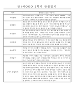 만1세 2학기 평가제 관찰일지 30명 (기본생활,신체운동,의사소통,사회관계,예술경험,자연탐구 관찰일지)-4
