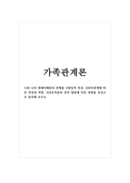 가족관계론_나와 나의 형제자매와의 관계를 1)발달적 특성, 2)위치관계에 따른 특성과 역할, 3)상호작용과 성격 발달에 미친 영향을 중심으로 분석해 보시오-1
