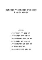 시설중심재활과 지역사회중심재활의 원칙과 실천방안을 비교하여 설명하시오-1