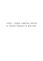 스타벅스 기업전략 사례분석과 SWOT분석,커피시장 트렌드분석 및 향후시사점-1