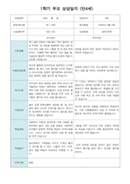 부모 상담일지 만4세 17명  1년 1학기 2학기 34페이지-3