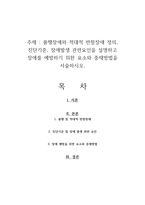 품행장애와 적대적 반항장애 정의, 진단기준, 장애발생 관련요인을 설명하고 장애를 예방하기 위한 요소와 중재방법을 서술하시오-1