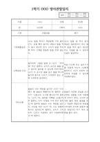 만2세 상반기 (1학기) 평가제 관찰일지 및 발달평가-5