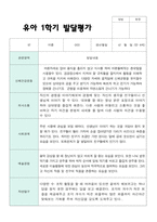 만 4세 1학기 유아발달평가  24명-11