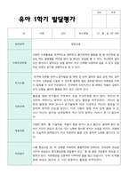 만 4세 1학기 유아발달평가  24명-18