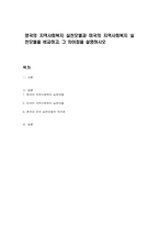 영국의 지역사회복지 실천모델과 미국의 지역사회복지 실천모델을 비교하고, 그 차이점을 설명하시오-1
