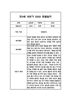 만3세 (5세반) 1년분량 관찰일지 및 총평 (일상생활,놀이활동 관찰기록)-2