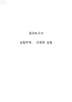 [화학공학]단증류실험 결과레포트-1