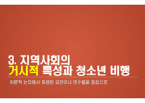 (A+보장, 청소년비행론 ppt발표) 지역사회와 청소년 비행-13