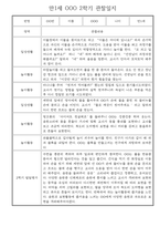 만1세 일상과 놀이활동 2학기 관찰일지 / 2학기 발달평가 30명-10
