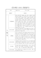 만1세 3월~다음해 2월 1년 관찰일지 및 영역별 발달평가 (평가제 관찰일지) -1