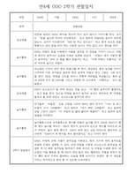 만4세 2학기 관찰일지 및 발달평가 30명 (놀이,일상 관찰일지)-3