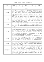 만4세 2학기 관찰일지 및 발달평가 30명 (놀이,일상 관찰일지)-7
