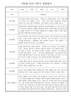 만4세 2학기 관찰일지 및 발달평가 30명 (놀이,일상 관찰일지)-8