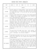 만4세 2학기 관찰일지 및 발달평가 30명 (놀이,일상 관찰일지)-18