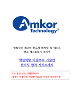 2024년 앰코테크놀로지코리아 시설환경안전팀 전기직 합격자기소개서(무경력합격)-1