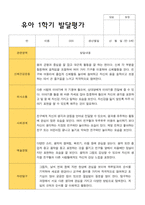 만 5세 1학기 발달평가 15명의 발달평가내용입니다-2