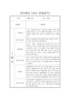 만0세 1년분량 평가제 관찰일지 및 6개 영역별 발달평가-8