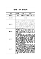 관찰일지 1학기(3월-8월) 만3세 20명-1