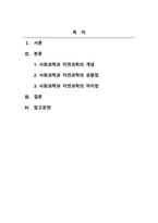 사회복지조사론_사회과학은 사회현상과 인간의 사회적 행동을 탐구하는 과학의 한 분야이고, 자연과학은 자연의 여러 현상을 과학적, 체계적으로 연구하는 과학이다 사회과학과 자연과학의 공통점과 차이점에 대하여 논하시오-2