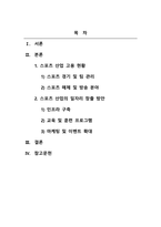 스포츠마케팅_스포츠 산업의 일자리 창출 방안에 대해 조사하고 기술하시오-2