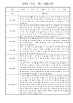 만4세 1년 관찰일지 및 발달평가 30명 60Page (놀이,일상 관찰일지)-1