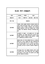 만4세 1년분량 놀이활동과 일상영역 관찰일지 25명 100Page (유아별로 종합발달평가 첨부)-15