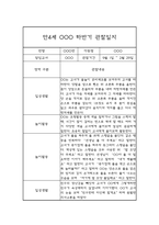 2학기 관찰일지 만4세 관찰일지 및 총평 (놀이활동,일상생활 구분)-3