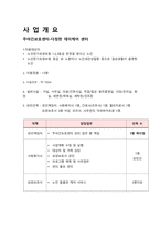 사회복지학 노인복지 주야간보호센터 사업계획서-3