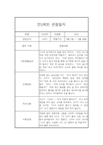 만2세 2학기 관찰일지 및 종합발달평가 (10명 20Page분량 관찰일지)-11