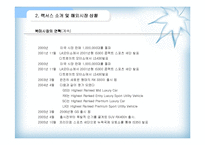 [국제마케팅] 도요타(렉서스)에 대한 성공사례-7