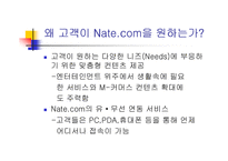 [인터넷비즈니스] 네이트닷컴의 비즈니스모델-7