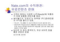 [인터넷비즈니스] 네이트닷컴의 비즈니스모델-14