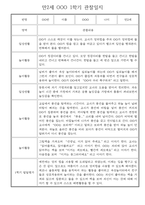 만2세반 30명 1년 놀이활동,일상생활 관찰일지 / 발달평가-2
