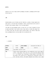 영유아(만 1세~만 5세) 한 명을 선정하여 놀이행동을 2회 관찰하고, 놀이행동을 분석하여 관찰기록지에 작성하시오  서론 (1)-1