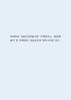 뚜레쥬르 SWOT,STP분석과 마케팅믹스 4P전략분석 및 뚜레쥬르 성공요인과 향후시사점 연구-1