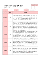 [관찰일지]평가제 만 5세 23명 2학기 관찰일지-1