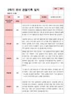[관찰일지]평가제 만 5세 23명 2학기 관찰일지-3