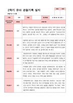[관찰일지]평가제 만 5세 23명 2학기 관찰일지-8
