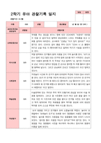 [관찰일지]평가제 만 5세 23명 2학기 관찰일지-9