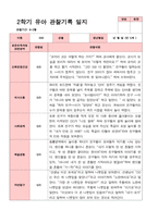 [관찰일지]평가제 만 5세 23명 2학기 관찰일지-11